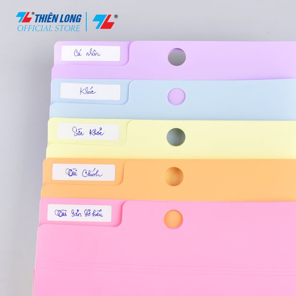 Bìa hộp A4 5 ngăn Thiên Long DF-001