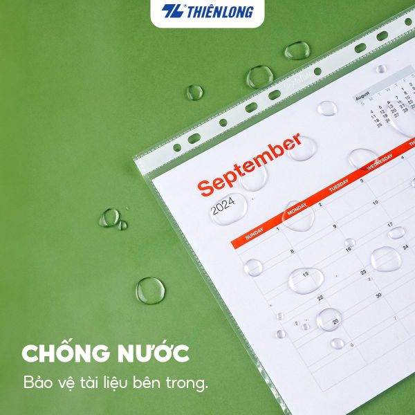 Bìa lỗ A4 FO-CS02 – hàn chắc, lỗ dập thẳng hàng, không dính bìa