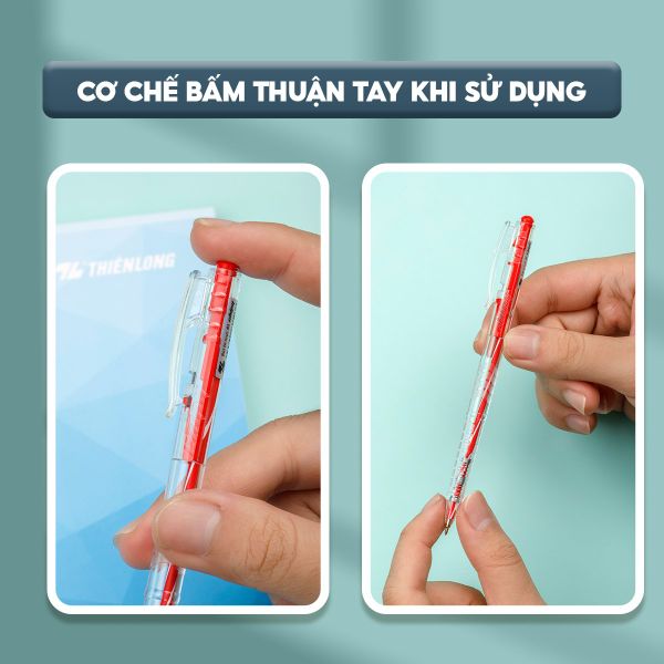 Bút bi Thiên Long TL-089 chính hãng – bút bi bấm cò