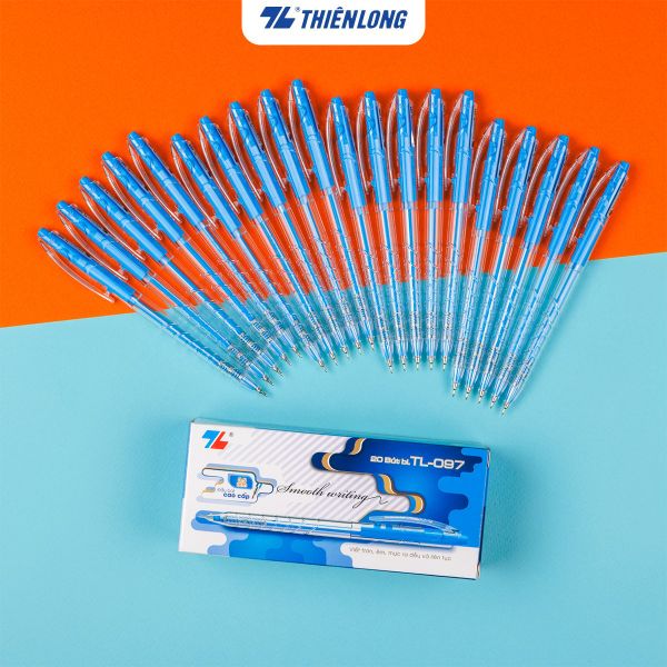 Bút bi Thiên Long TL-097 có mực mực xanh