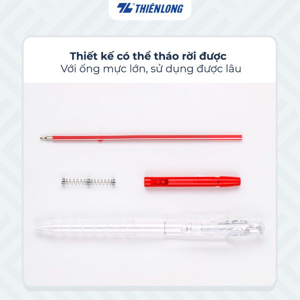 Bút bi Thiên Long TL-097 có ống mực lớn