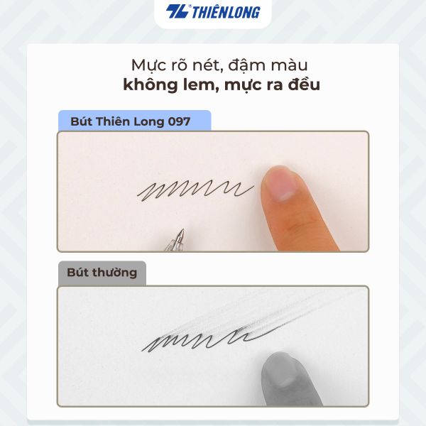 Bút bi Thiên Long TL-097 ngòi 0.5mm chính hãng