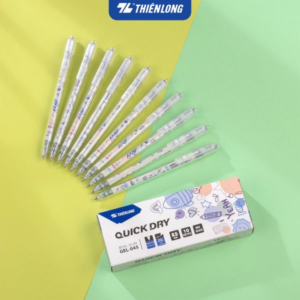 bút gel Thiên Long GEL-045 cầm nắm thoải mái