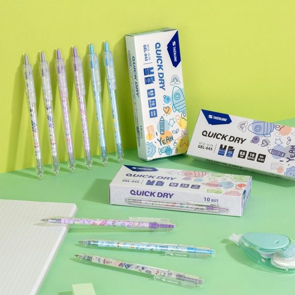bút gel Quick Dry Thiên Long GEL-045