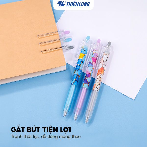 Bút Gel Xóa Được Mazzic Thiên Long GELE-007/V1