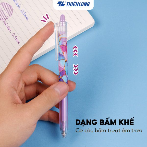 Bút Gel Xóa Được Mazzic Thiên Long GELE-007/V1