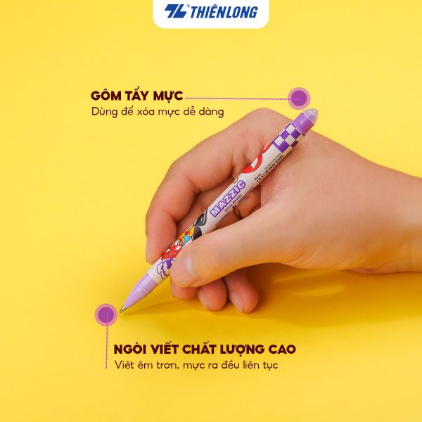 Bút Gel Xóa Được Mazzic Thiên Long GELE-006/V1