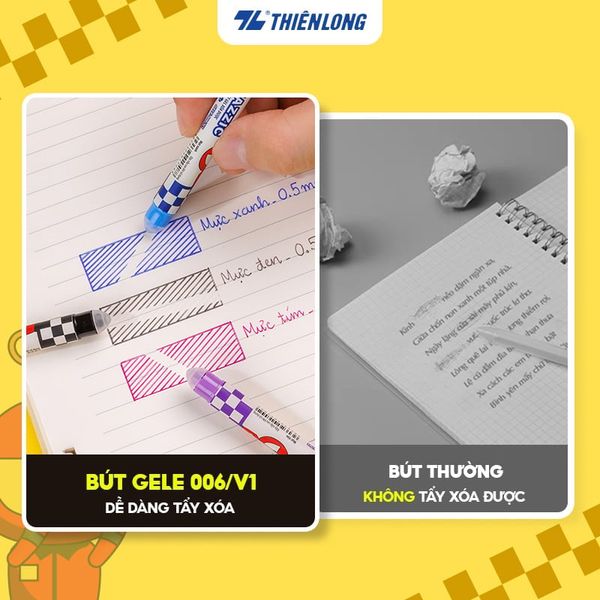 Bút Gel Xóa Được Mazzic Thiên Long GELE-006/V1