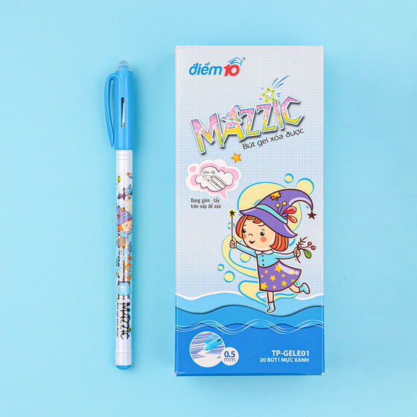 Điểm nhấn thiết kế Bút Gel Xoá Được Thiên Long Điểm 10 TP-GELE01
