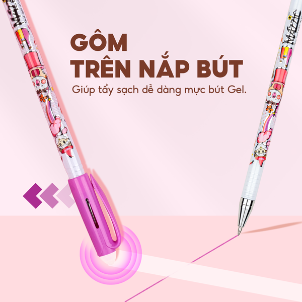 Bút Gel Xoá Được Thiên Long Điểm 10 TP-GELE01