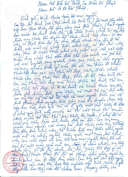 Tâm nguyện của Ông Minh Tuệ ngày 20/11/2024 (Nhằm ngày 20/10 âm lịch)