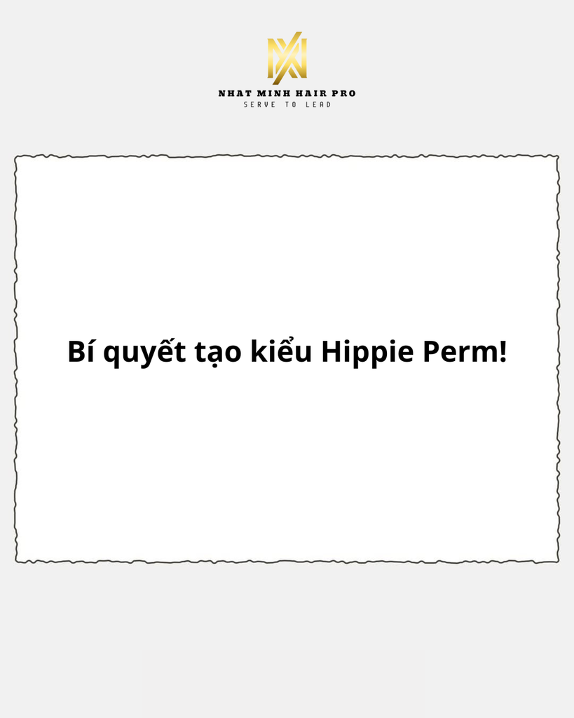 🌼 Bí quyết tạo kiểu Hippie Perm CHUẨN SALON 🌼
