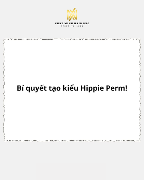🌼 Bí quyết tạo kiểu Hippie Perm CHUẨN SALON 🌼