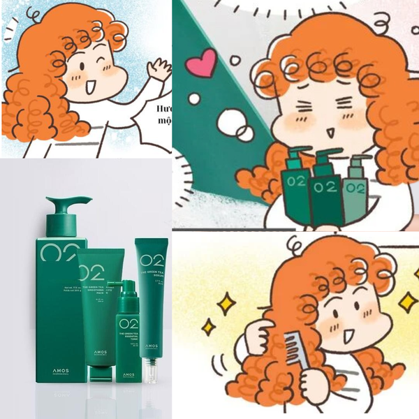 Amos The Green Tea - Yêu thương từ mái tóc!