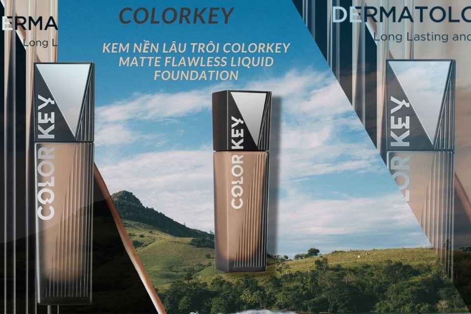 Kem Nền Lâu Trôi Colorkey Matte Flawless Liquid Foundation