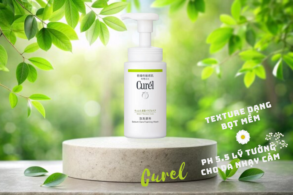 Sữa rửa mặt Curel có tốt không? Cách dùng hiệu quả nhất