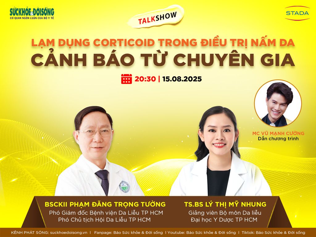 GIỚI THIỆU TRUYỀN HÌNH TRỰC TUYẾN: LẠM DỤNG CORTICOID TRONG ĐIỀU TRỊ NẤM DA – CẢNH BÁO TỪ CHUYÊN GIA