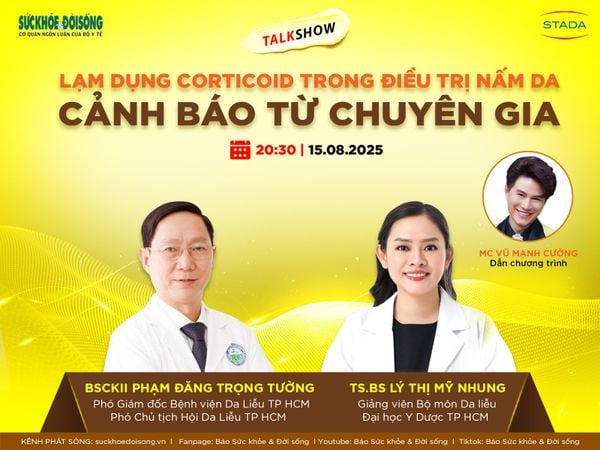 GIỚI THIỆU TRUYỀN HÌNH TRỰC TUYẾN: LẠM DỤNG CORTICOID TRONG ĐIỀU TRỊ NẤM DA – CẢNH BÁO TỪ CHUYÊN GIA