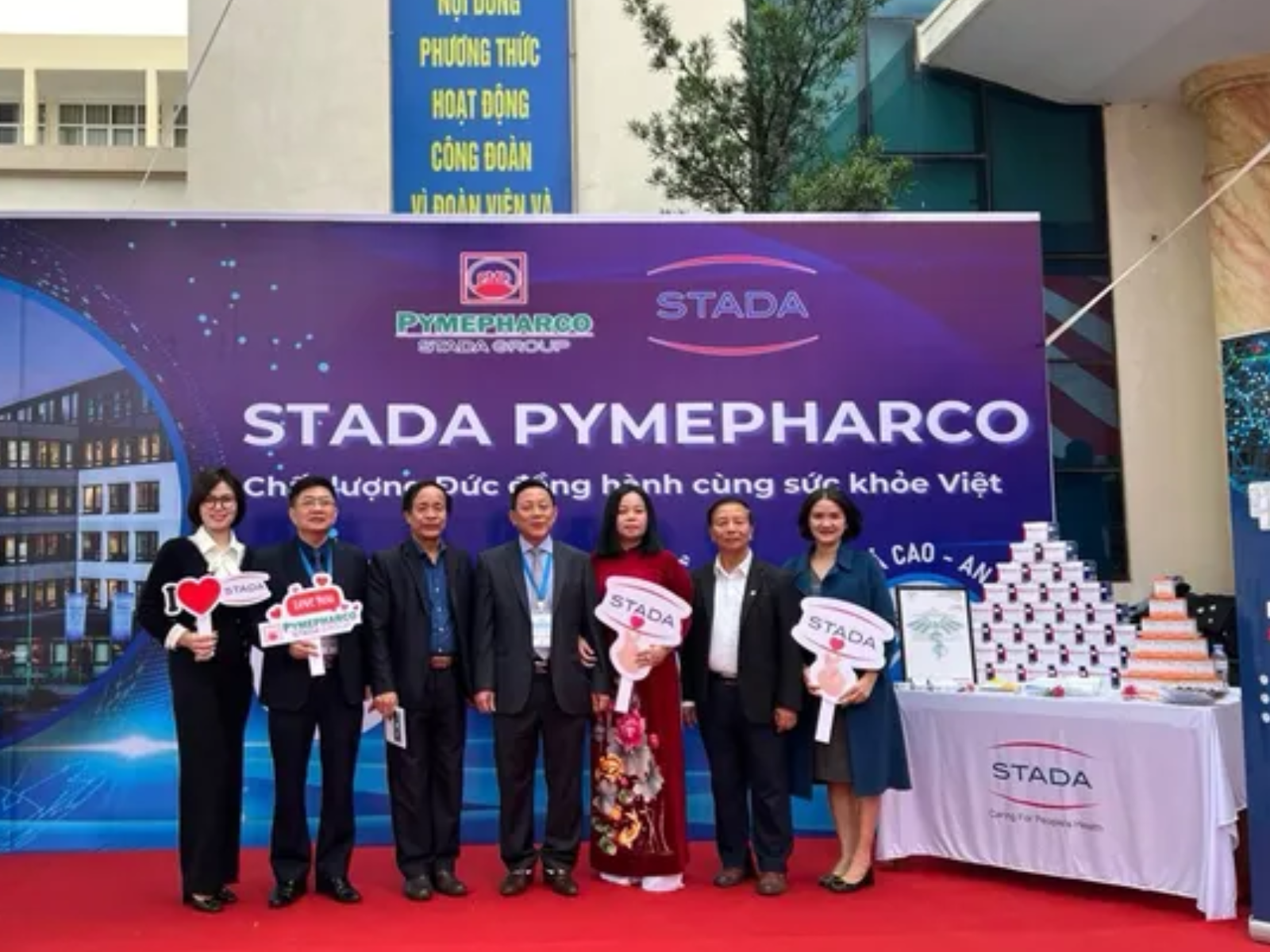 SGGP| STADA Pymepharco đồng hành cùng chuỗi hoạt động kỷ niệm của Trường và Bệnh viện Đại học Y Dược Thái Bình