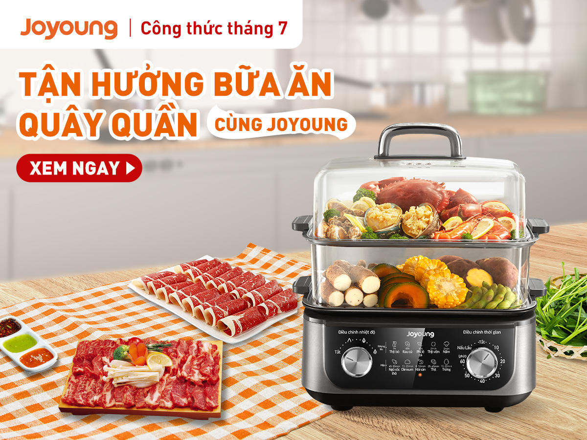 Gợi ý 6 món ngon từ 3 “trợ thủ” nhà bếp Joyoung hot nhất tháng 7