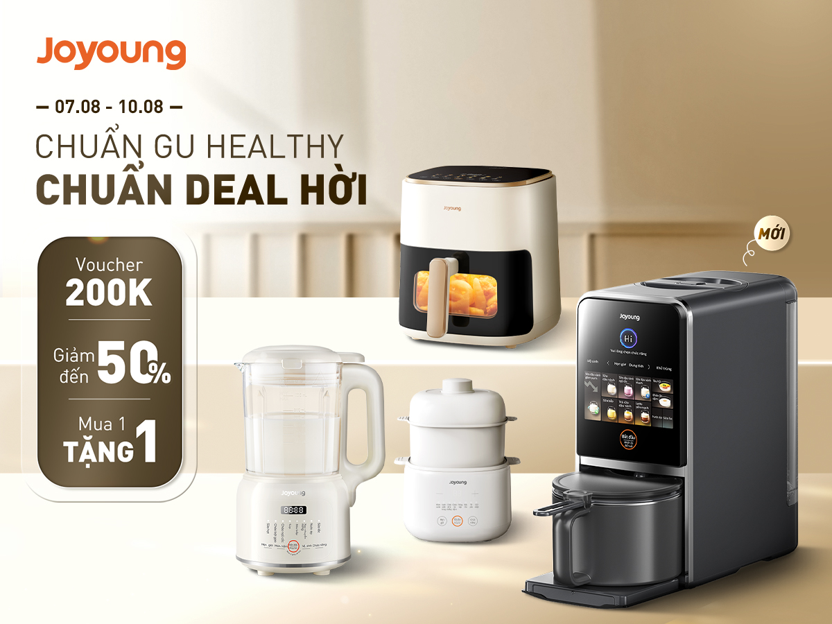 Siêu Sale Tháng 8 - Chuẩn Gu Healthy, Chuẩn Deal Hời!