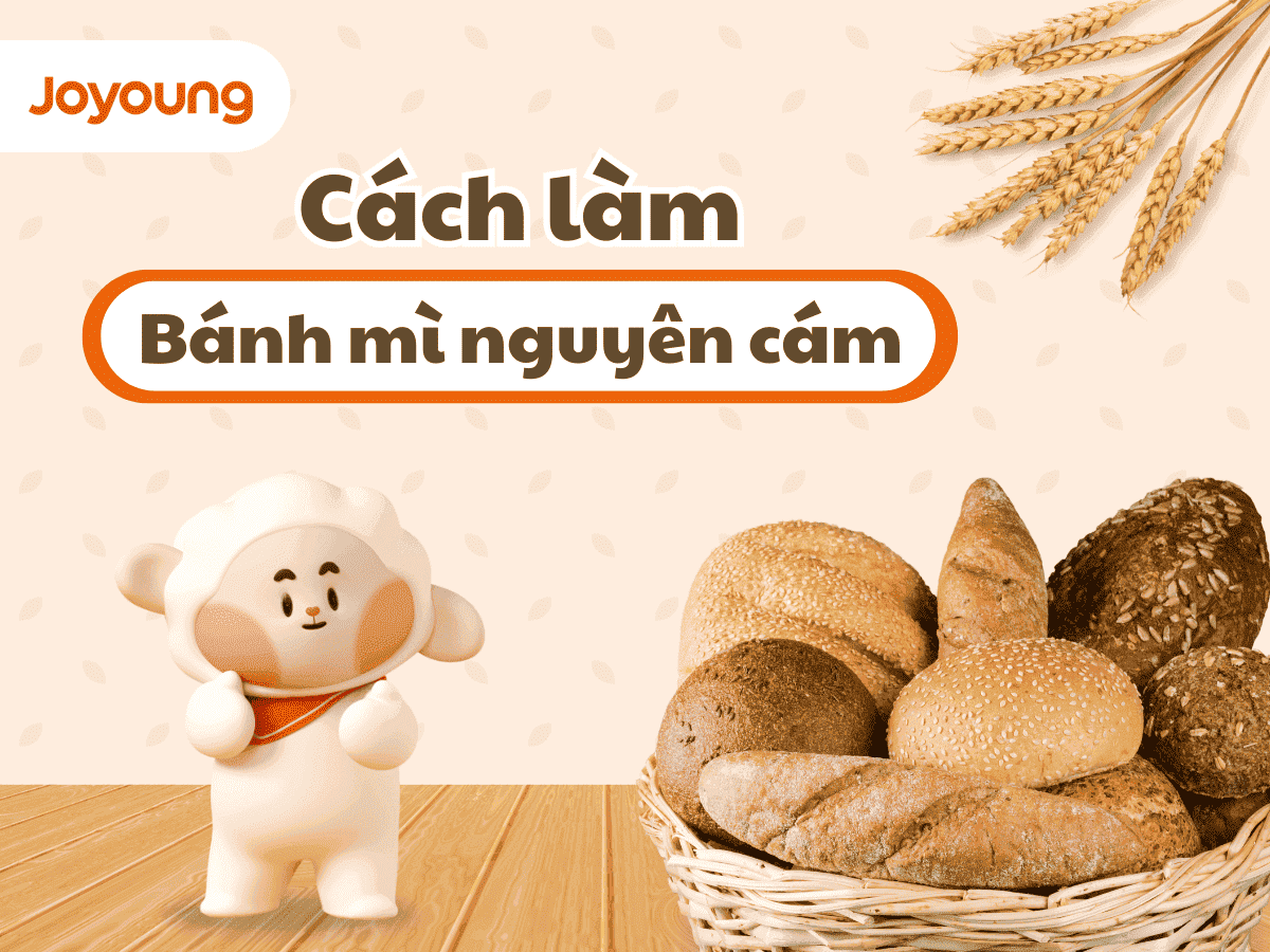 Cách Làm Bánh Mì Nguyên Cám Bằng Nồi Chiên Không Dầu