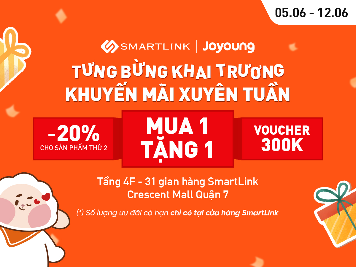 Khai Trương SmartLink Official Store - Gian Hàng Joyoung Tưng Bừng Ưu Đãi Cực Hot!