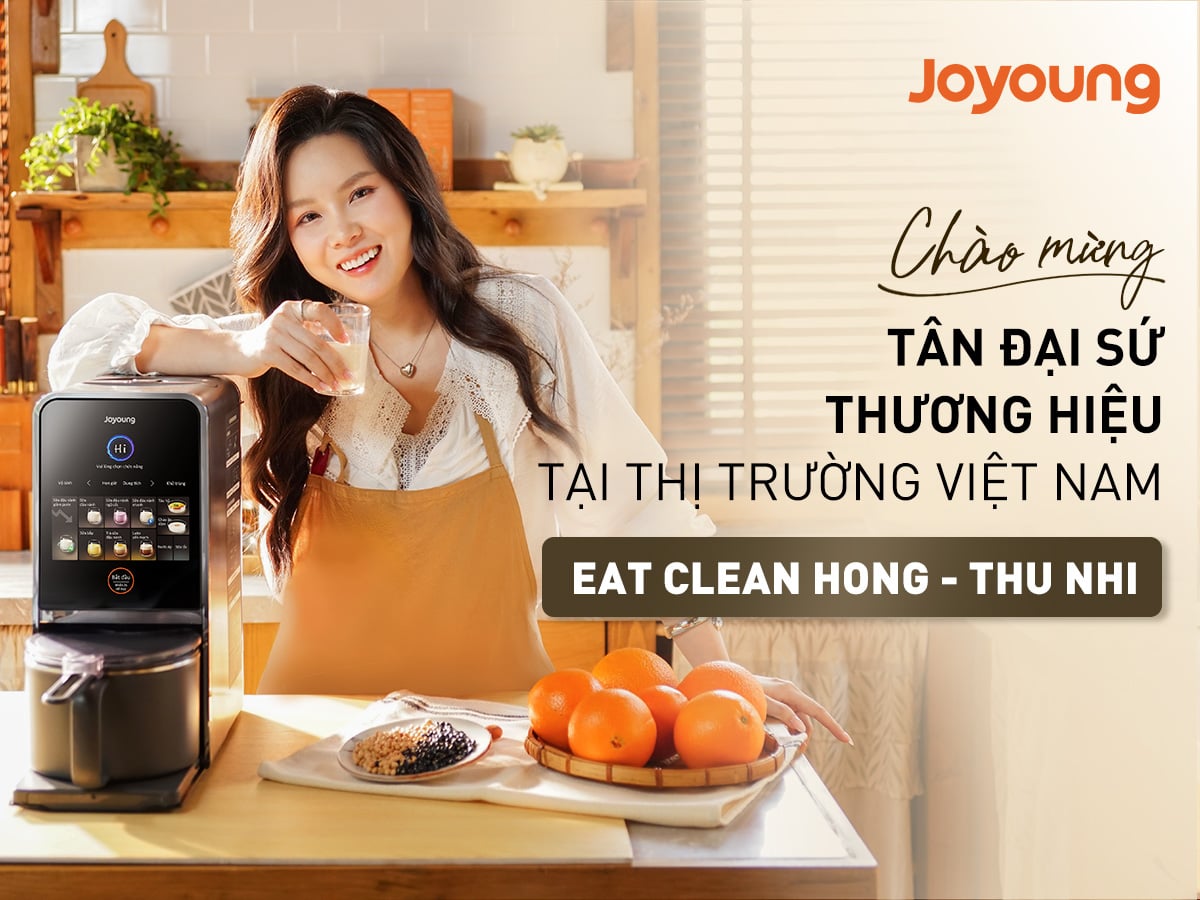 Joyoung Việt Nam chính thức công bố đại sứ thương hiệu năm 2025