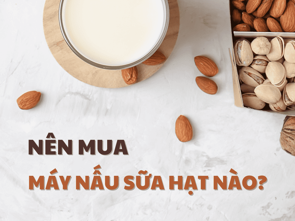 Nên Mua Máy Nấu Sữa Hạt Loại Nào? Review 5 Dòng Phổ Biến Nhất