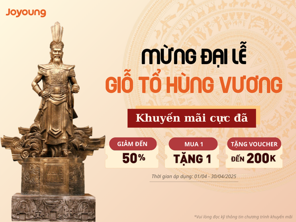 Mừng Giỗ Tổ Hùng Vương: Khuyến Mãi Cực Đã - Mua 1 Máy Ép Chậm, Tặng Ngay Nồi Nấu Chậm, Máy Xay Thực Phẩm