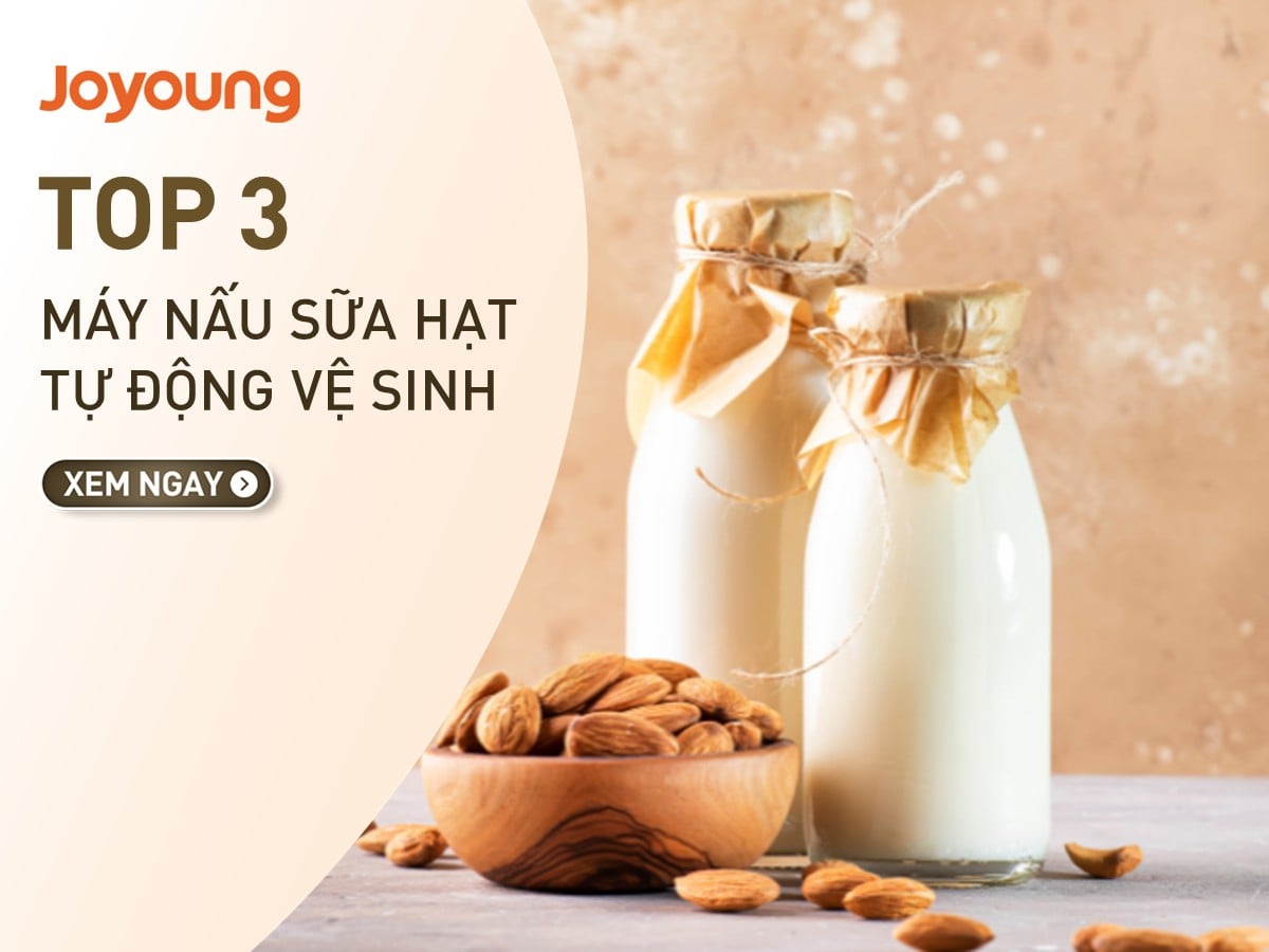 Top 3 Máy Làm Sữa Hạt Tự Vệ Sinh Tốt Nhất Hiện Nay