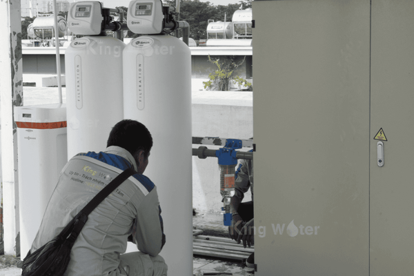 Dự án lắp đặt hệ thống lọc tổng AOS MMF 100 Pro và Viessmann Vitopure S3-3T tại khu Đô thị Khang Điền, TP. Thủ Đức