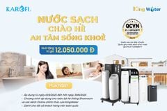 Khuyến Mãi Chào Hè 2025 - An Tâm Sống Khoẻ Cùng Lọc Tổng Karofi