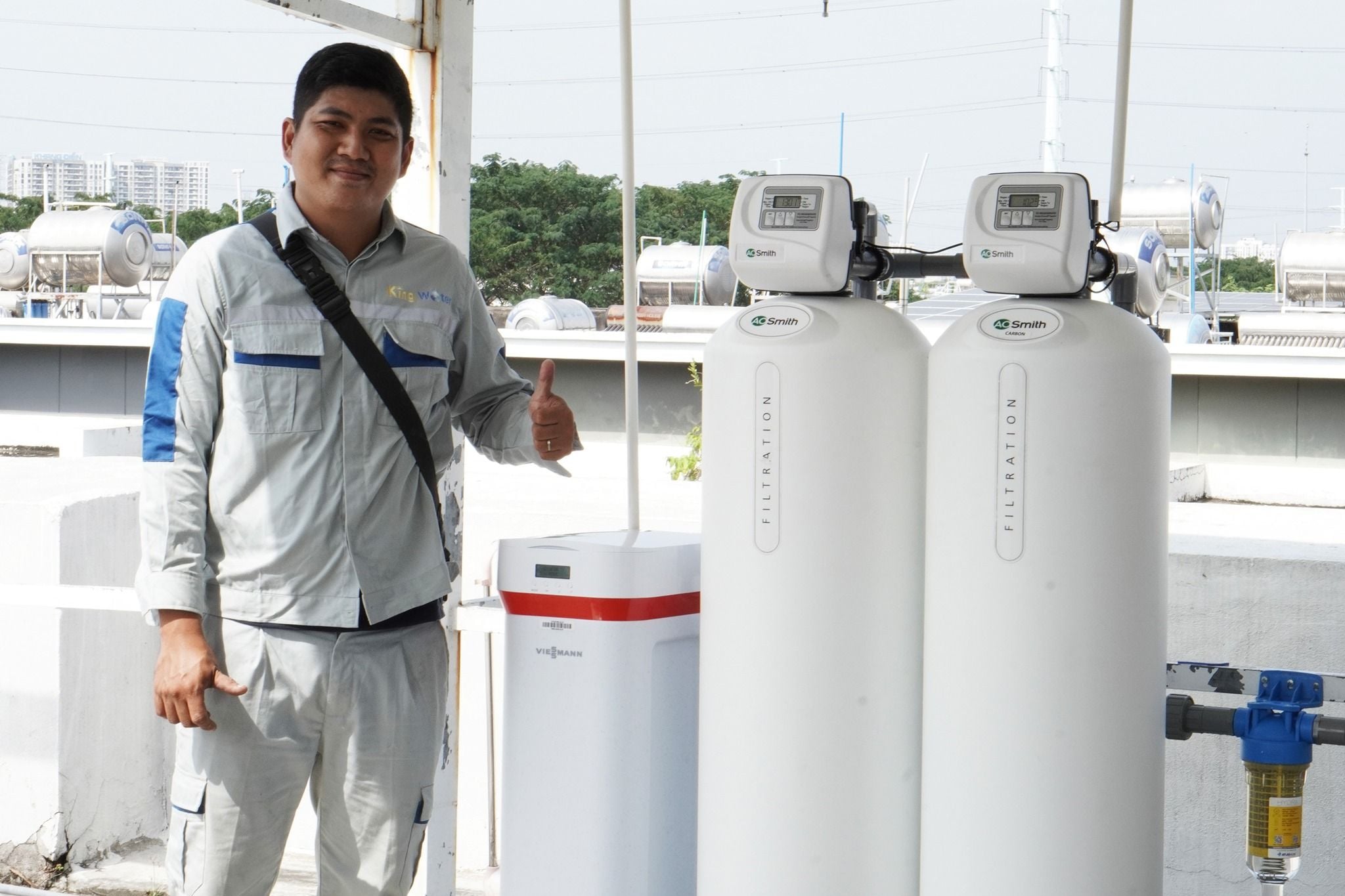 Mua máy lọc tổng uy tín chất lượng tại KingWater