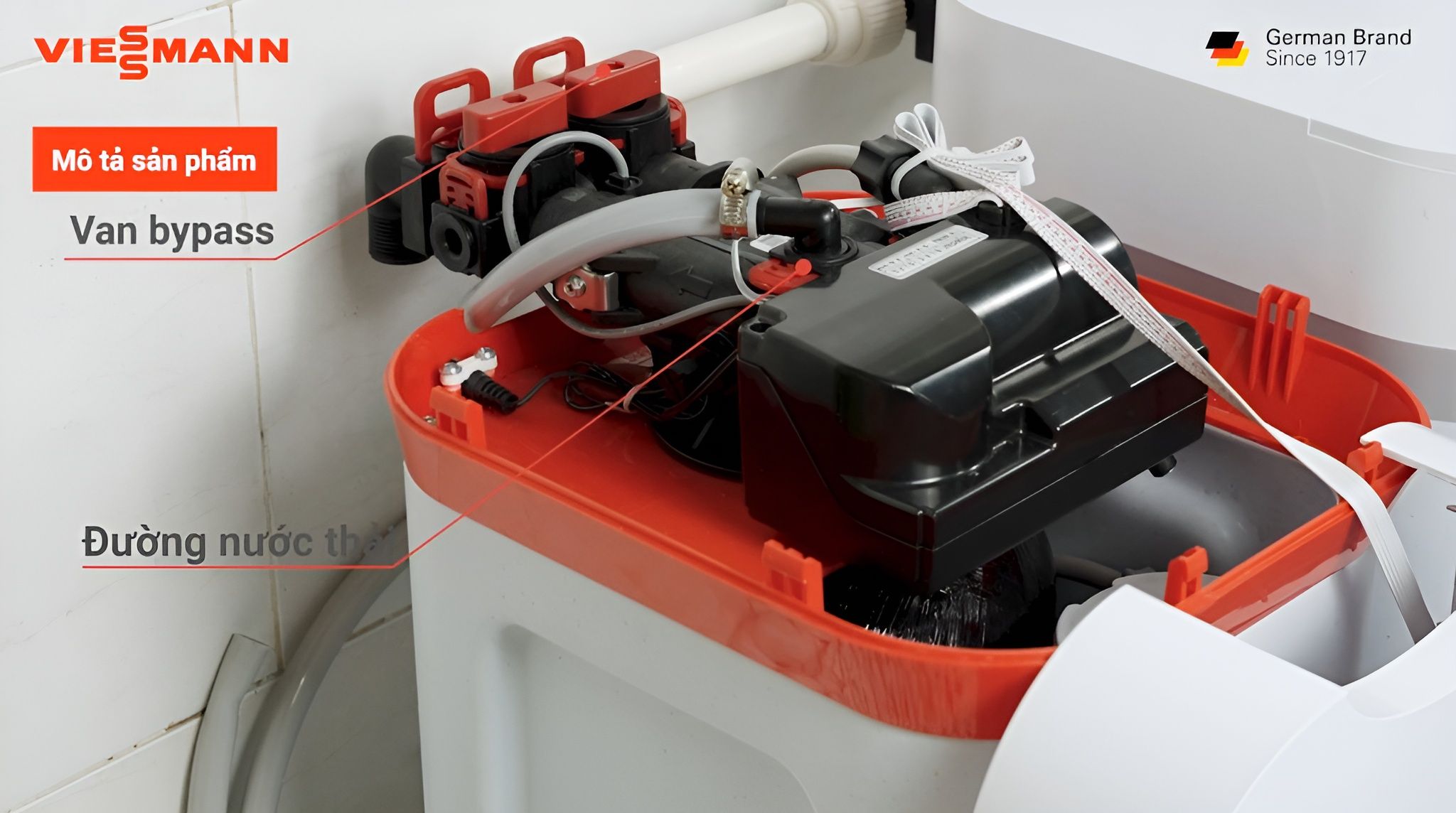 Kết nối đường nước hợp lý, đảm bảo sự vận hành ổn định