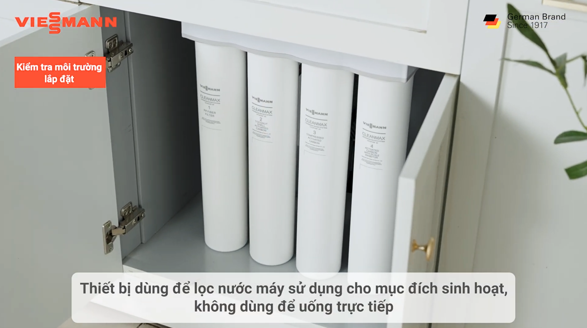 Vitopure S5 chưa có thể sử dụng để uống trực tiếp