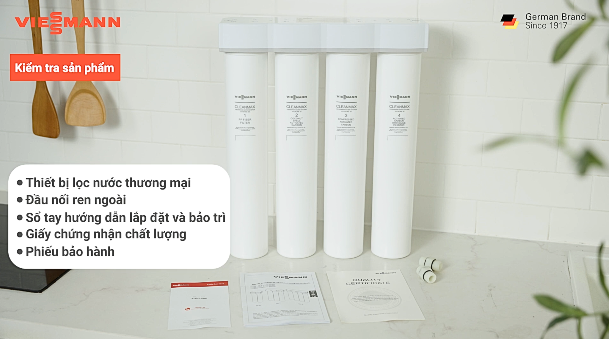 Bộ sản phẩm đầy đủ của Vitopure S5