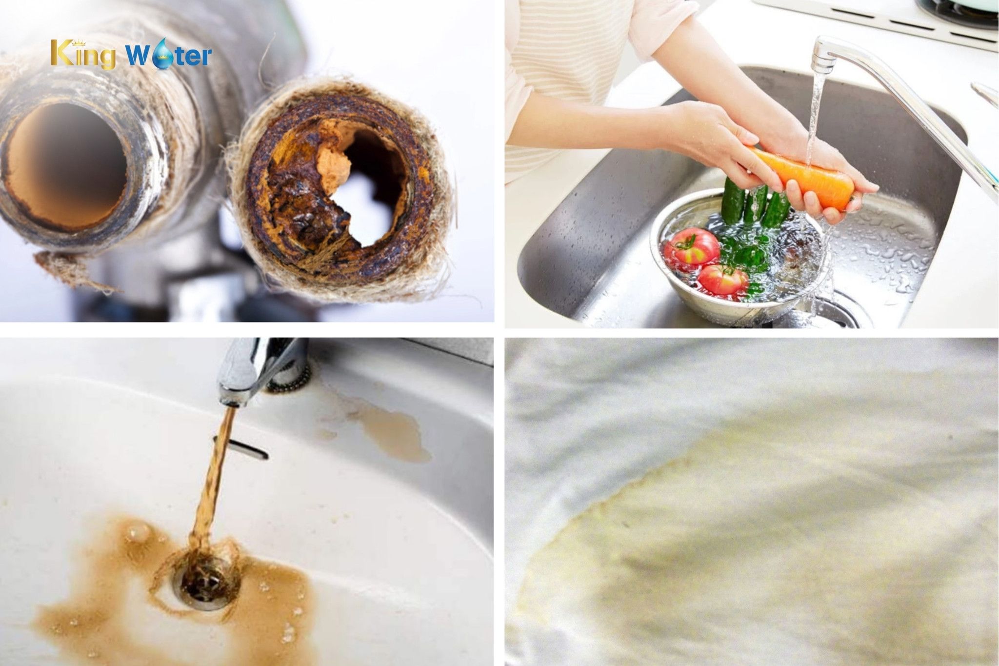 Ảnh hưởng nguồn nước máy đến quá trình sinh hoạt