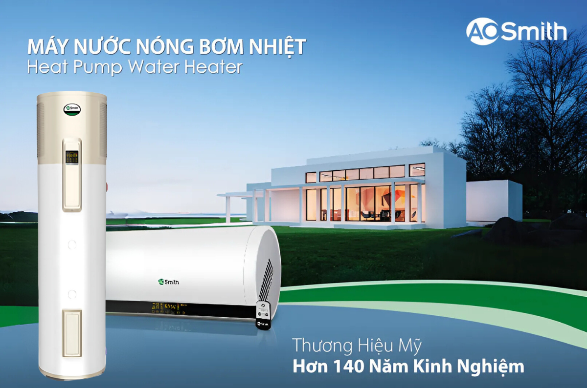 AO Smith HPI được sản xuất và nhập khẩu chính hãng từ Mỹ (USA)