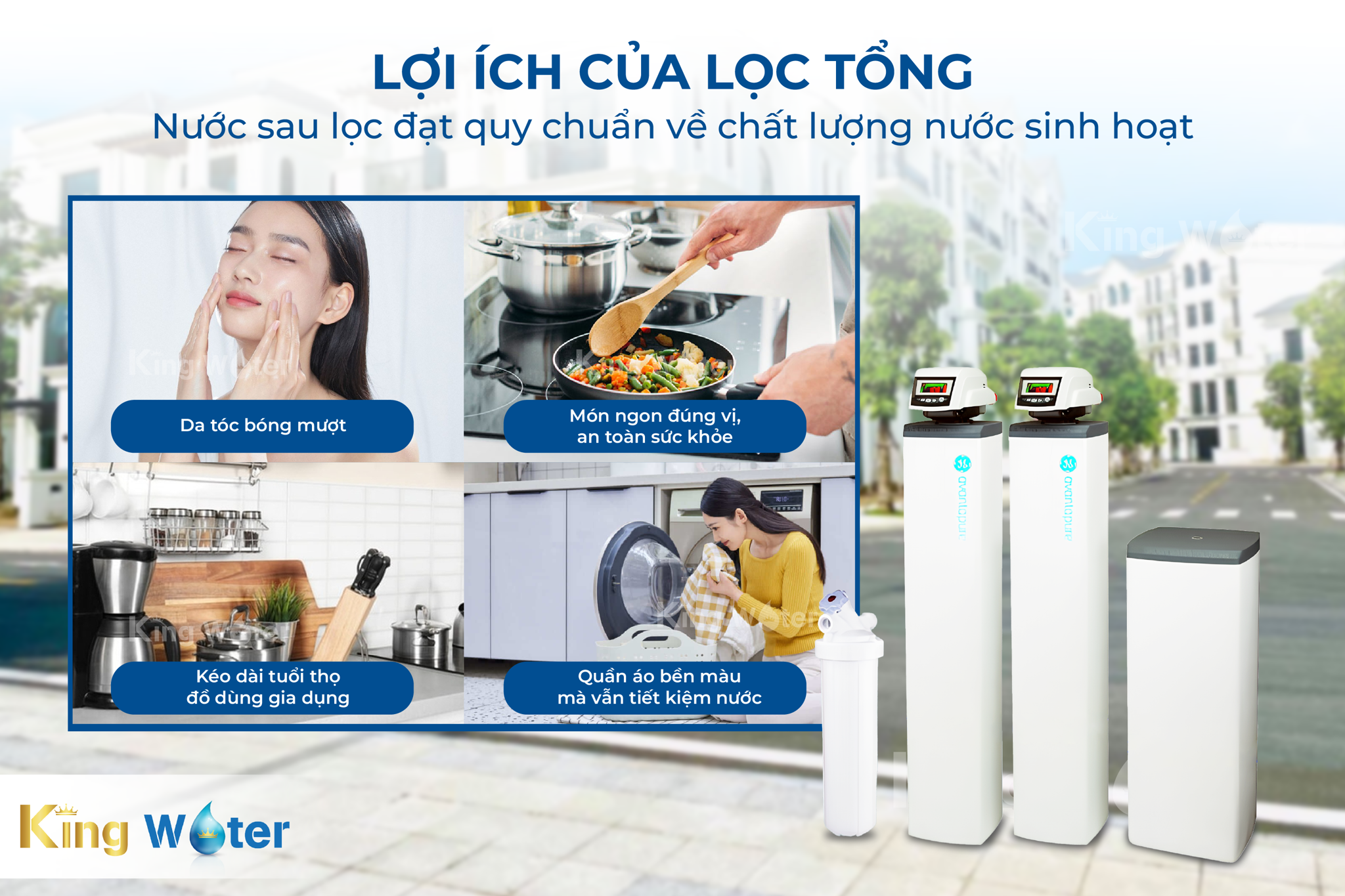 Hệ thống lọc nước tổng đầu nguồn Pentair AvantaPure POE mang đến nguồn nước tinh khiết và vô vàn lợi ích thiết thực cho người dùng.