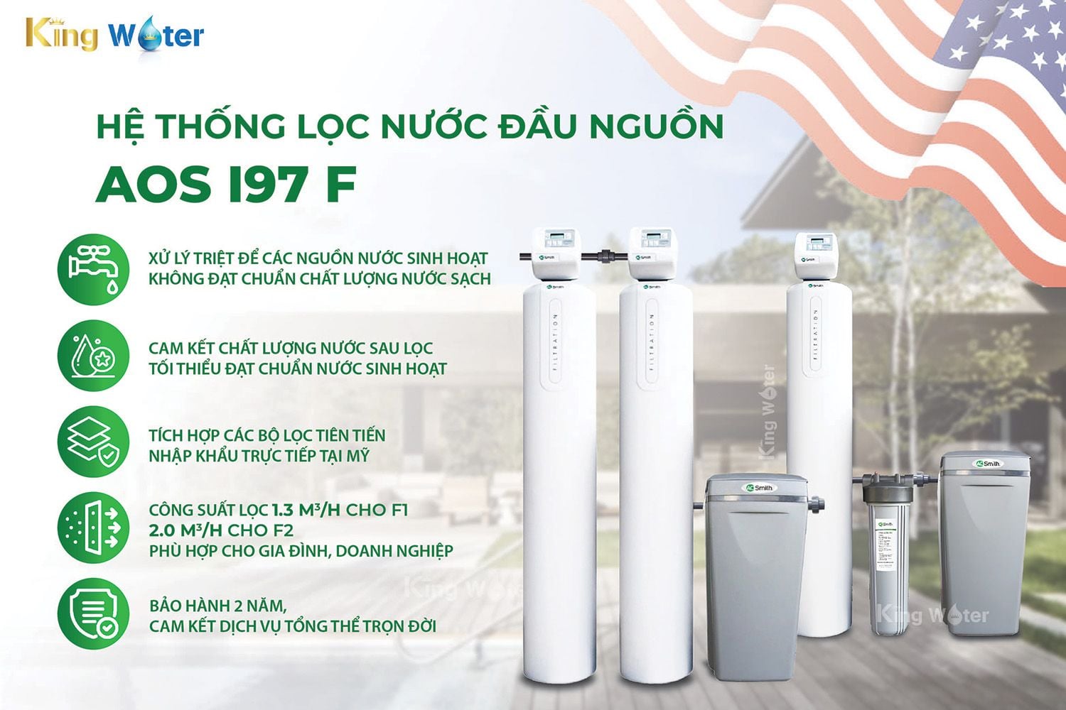 Đặc điểm nổi bật của AO Smith AOS i97 F