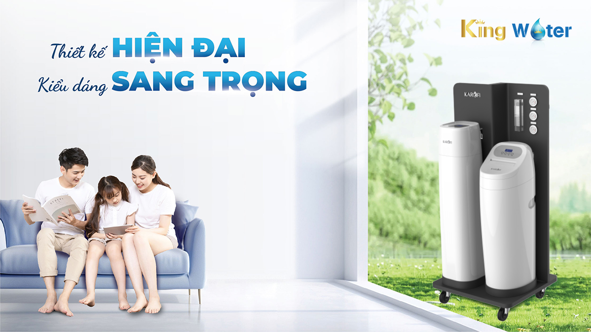Karofi WHF-E666 thiết kế hiện đại, sang trọng