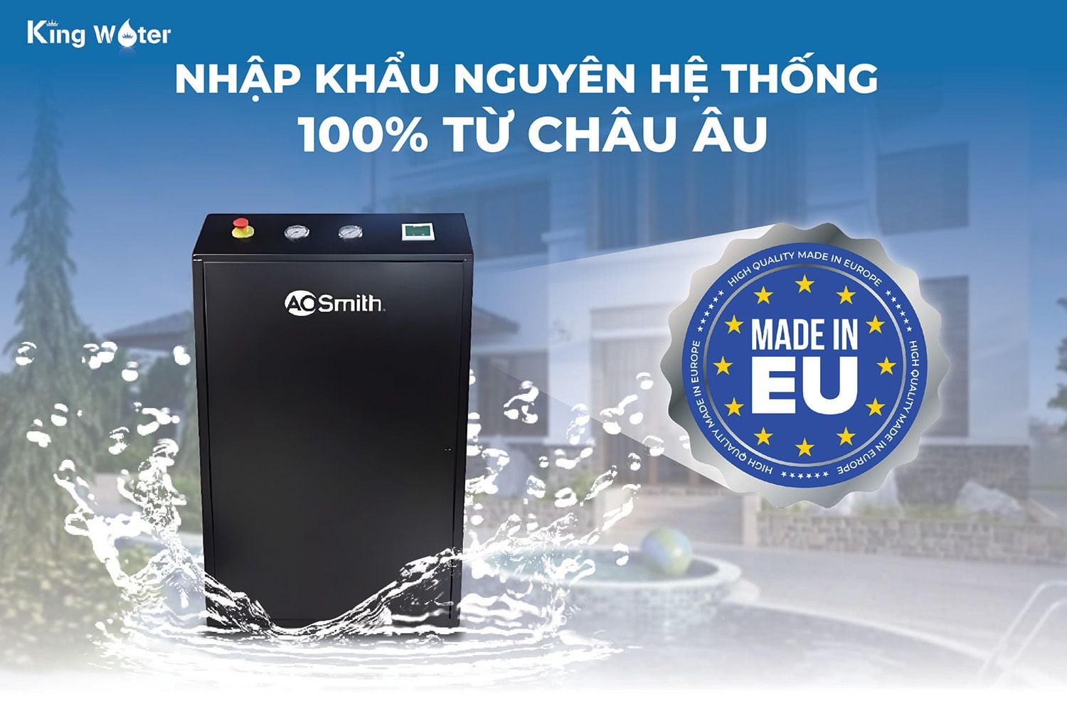Hệ thống lọc tổng AOS System i97 đến từ Châu Âu