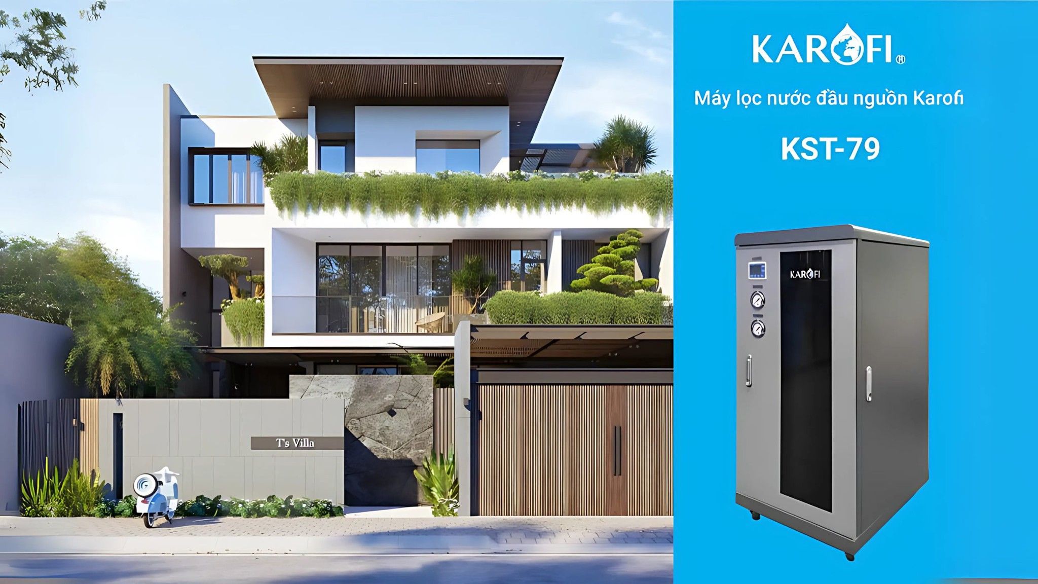 Karofi KST-79 nâng tầm chất lượng nước, bảo vệ không gian sống