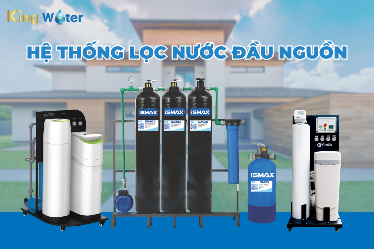 Máy lọc nước đầu nguồn hiện nay có đa dạng thiết kế, phù hợp với nhiều không gian