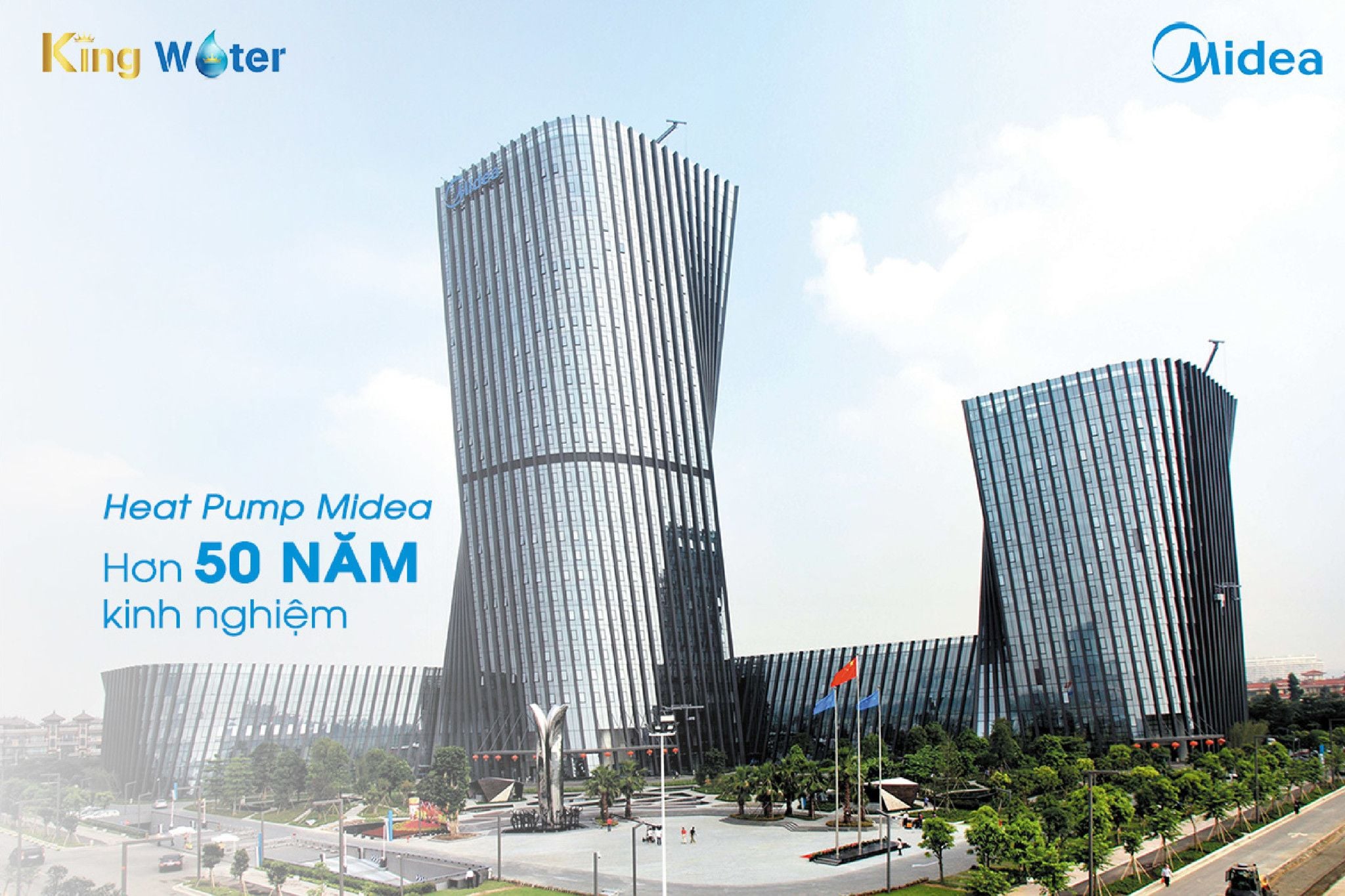 Thương hiệu Midea nổi tiếng toàn cầu