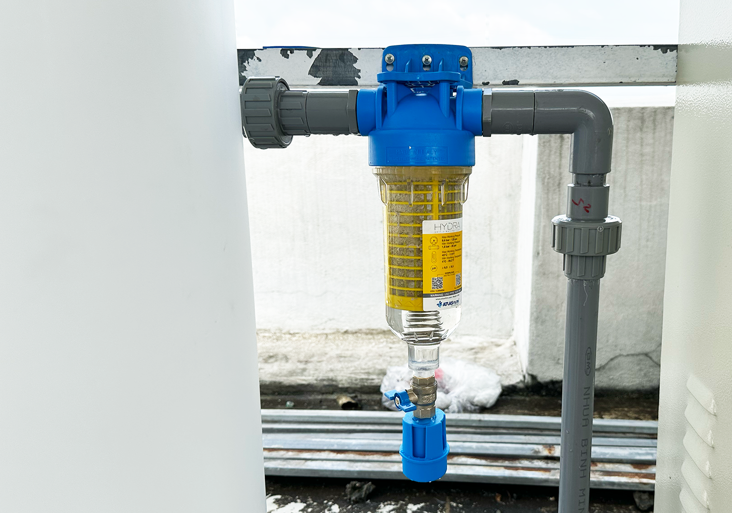 Lõi lọc Hydra hoạt động như một lá chắn cơ học hiệu quả