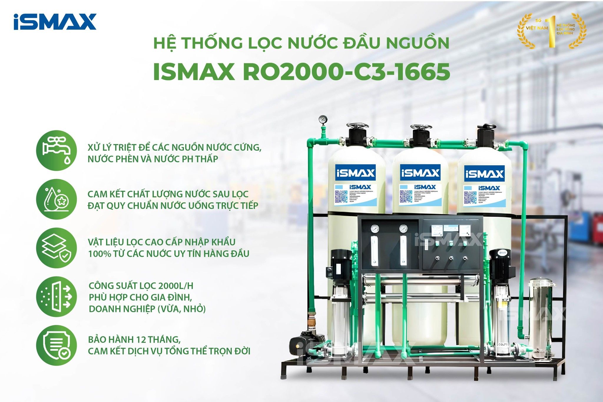 iSmax RO2000-C3-1665 là giải pháp hiệu quả trong việc nâng cao năng suất cho mọi doanh nghiệp.