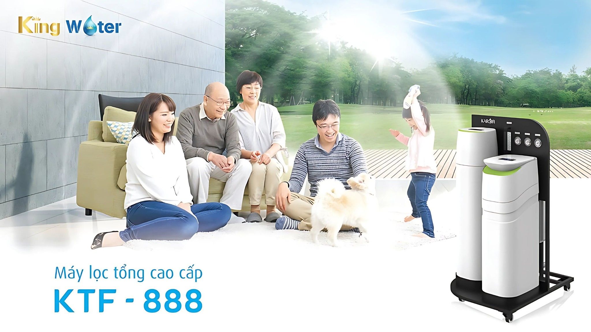 Karofi KT-888 trang bị công nghệ lọc tiên tiến