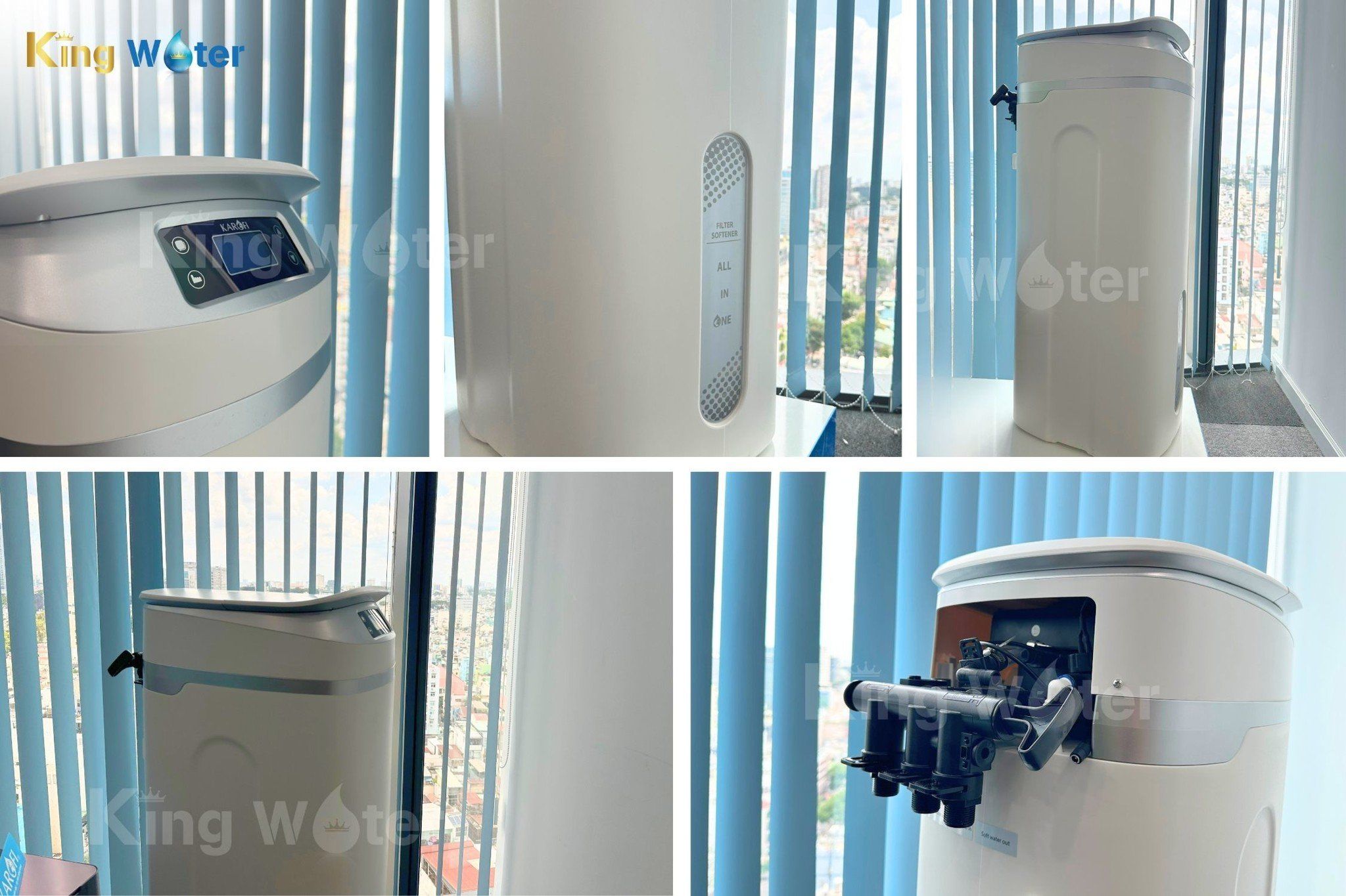 Lắp đặt thực tế hệ thống lọc tổng trung tâm Karofi KTF-P02